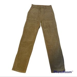 BROWN CORDUROY PANTS